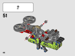 LEGO 42102 instructions page 48 – build guide