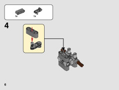 LEGO 42102 instructions page 6 – build guide