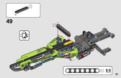 LEGO 42103 instructions page 49 – build guide