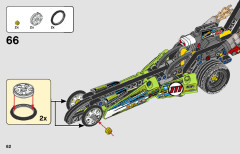 LEGO 42103 instructions page 62 – build guide