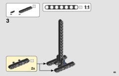 LEGO 42103 instructions page 65 – build guide