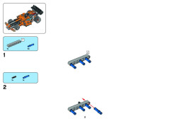 LEGO 42104 instructions page 2 – build guide