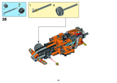 LEGO 42104 instructions page 34 – build guide