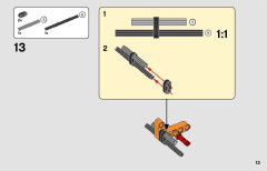 LEGO 42104 instructions page 13 – build guide
