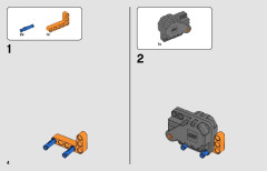 LEGO 42104 instructions page 4 – build guide