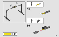 LEGO 42104 instructions page 57 – build guide