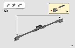 LEGO 42104 instructions page 59 – build guide