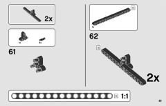 LEGO 42104 instructions page 61 – build guide