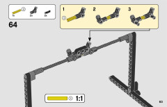 LEGO 42104 instructions page 63 – build guide