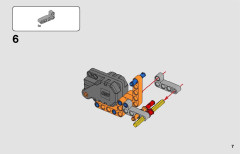 LEGO 42104 instructions page 7 – build guide
