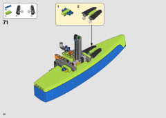 LEGO 42105 instructions page 40 – build guide