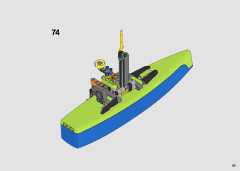 LEGO 42105 instructions page 43 – build guide