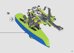 LEGO 42105 instructions page 45 – build guide