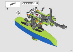 LEGO 42105 instructions page 47 – build guide