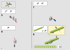 LEGO 42105 instructions page 6 – build guide