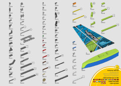 LEGO 42105 instructions page 99 – build guide