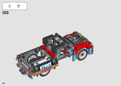 LEGO 42106 instructions page 100 – build guide
