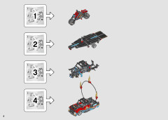 LEGO 42106 instructions page 4 – build guide