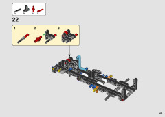 LEGO 42106 instructions page 45 – build guide
