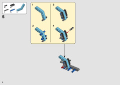 LEGO 42106 instructions page 6 – build guide