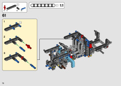 LEGO 42106 instructions page 70 – build guide