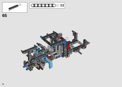 LEGO 42106 instructions page 74 – build guide