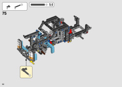 LEGO 42106 instructions page 84 – build guide