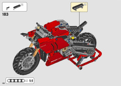 LEGO 42107 instructions page 106 – build guide