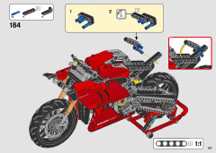 LEGO 42107 instructions page 107 – build guide