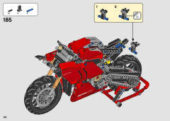LEGO 42107 instructions page 108 – build guide