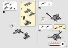 LEGO 42107 instructions page 61 – build guide