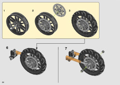 LEGO 42107 instructions page 64 – build guide