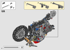 LEGO 42107 instructions page 74 – build guide
