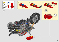LEGO 42107 instructions page 77 – build guide