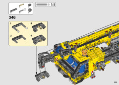 LEGO 42108 instructions page 209 – build guide