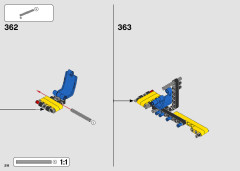 LEGO 42108 instructions page 218 – build guide