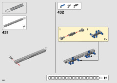 LEGO 42108 instructions page 262 – build guide