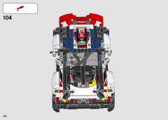 LEGO 42109 instructions page 104 – build guide