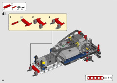 LEGO 42109 instructions page 44 – build guide