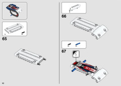 LEGO 42109 instructions page 62 – build guide