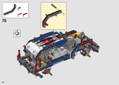 LEGO 42109 instructions page 68 – build guide
