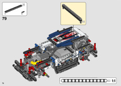 LEGO 42109 instructions page 74 – build guide