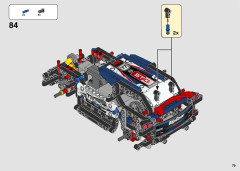 LEGO 42109 instructions page 79 – build guide
