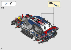 LEGO 42109 instructions page 80 – build guide