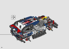 LEGO 42109 instructions page 84 – build guide
