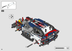 LEGO 42109 instructions page 86 – build guide