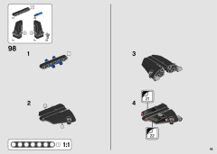 LEGO 42109 instructions page 95 – build guide