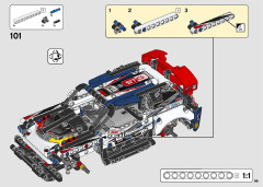 LEGO 42109 instructions page 99 – build guide