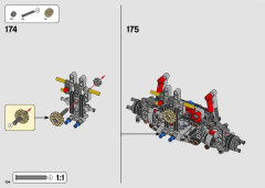 LEGO 42110 instructions page 104 – build guide