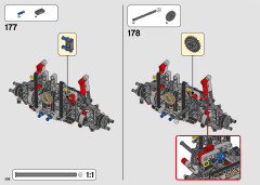 LEGO 42110 instructions page 106 – build guide